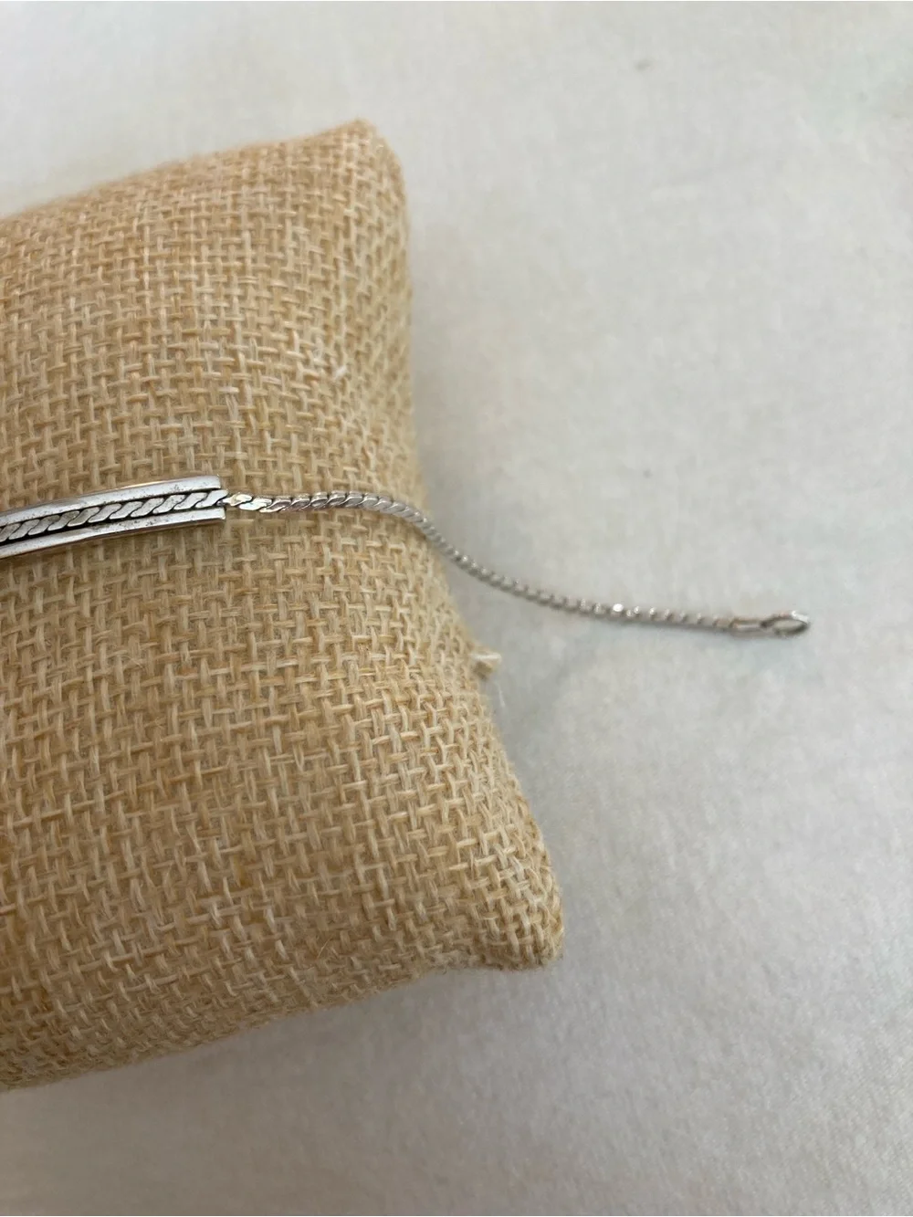 Avon Silver Tone Bracelet